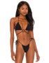 EFAYN.RO Costum de baie dama 2 piese chilot brazilian reglabil sutien reglabil si accesorii rotunde EFAYN - Pled.ro