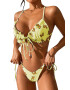 EFAYN.RO Costum de baie dama 2 piese model sexy summer fantezie cu fluturasi EFAYN - Pled.ro