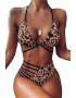 EFAYN.RO Costum de baie dama 2 piese sutien reglabil slip talie inalta brazilian cu scobitura EFAYN - Pled.ro