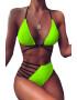 EFAYN.RO Costum de baie dama 2 piese sutien reglabil slip talie inalta brazilian cu scobitura EFAYN - Pled.ro