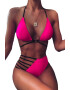 EFAYN.RO Costum de baie dama 2 piese sutien reglabil slip talie inalta brazilian cu scobitura EFAYN - Pled.ro