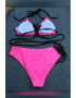 EFAYN.RO Costum de baie dama 2 piese sutien reglabil slip talie inalta brazilian cu scobitura EFAYN - Pled.ro