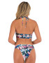 EFAYN.RO Costum de baie dama 2 piese sutien tip bustiera cu prindere dupa gat chilot clasic croi ingust EFAYN - Pled.ro