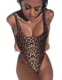 EFAYN.RO Costum de baie dama o piesa animal print chilot brazilian decolteu rotund spate gol EFAYN - Pled.ro