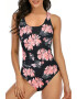 EFAYN.RO Costum de baie dama o piesa model clasic cu imprimeu floral tematica I love summer fashion EFAYN - Pled.ro