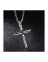 EFAYN.RO Lant cu pandantiv cruce. model cross unisex EFAYN - Pled.ro