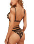 EFAYN.RO Lenjerie sexy 3 piese sutien chilot brazilian si portjartier EFAYN - Pled.ro