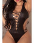 EFAYN.RO Lenjerie sexy dama body cu decolteu adanc in V reglabil model corset EFAYN - Pled.ro