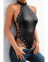 EFAYN.RO Lenjerie sexy dama body incitant reglabil pe parti model tip corset EFAYN - Pled.ro