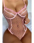 EFAYN.RO Lenjerie sexy dama body transparent model cu inimioare delicate EFAYN - Pled.ro