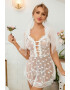 EFAYN.RO Lenjerie sexy dama rochie cu bretele si decolteu in V model cute romantic hearts imprimeu inimioare EFAYN - Pled.ro