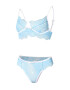 EFAYN.RO Lenjerie sexy dama set 2 piese sutien si chilot model contrast cu intaritura pe margine EFAYN - Pled.ro