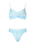 EFAYN.RO Lenjerie sexy dama set 2 piese sutien si chilot model contrast cu intaritura pe margine EFAYN - Pled.ro