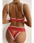 EFAYN.RO Lenjerie sexy dama set 2 piese sutien si chilot model contrast cu intaritura pe margine EFAYN - Pled.ro