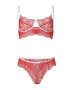 EFAYN.RO Lenjerie sexy dama set 2 piese sutien si chilot model contrast cu intaritura pe margine EFAYN - Pled.ro