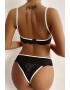 EFAYN.RO Lenjerie sexy dama set 2 piese sutien si chilot model contrast cu intaritura pe margine EFAYN - Pled.ro