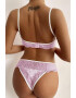 EFAYN.RO Lenjerie sexy dama set 2 piese sutien si chilot model contrast cu intaritura pe margine EFAYN - Pled.ro