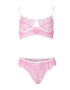 EFAYN.RO Lenjerie sexy dama set 2 piese sutien si chilot model contrast cu intaritura pe margine EFAYN - Pled.ro