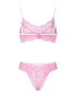 EFAYN.RO Lenjerie sexy dama set 2 piese sutien si chilot model contrast cu intaritura pe margine EFAYN - Pled.ro