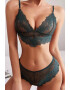 EFAYN.RO Lenjerie sexy set din 2 piese sutien tip bustiera si chilot brazilian EFAYN - Pled.ro