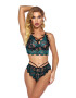 EFAYN.RO Lenjerie sexy set din 2 piese sutien tip bustiera si chiloti stil brazilian dantela delicata EFAYN - Pled.ro