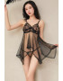 EFAYN.RO Lenjerie sexy tip neglijeu cu dantela delicata transparent EFAYN - Pled.ro