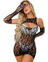 EFAYN.RO Lenjerie sexy tip rochie scurta accesorizata cu manusi EFAYN - Pled.ro