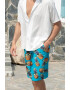 EFAYN.RO Pantaloni scurti de baie tip sort barbati imprimeu ananas amuzant model cool summer uscare rapida EFAYN - Pled.ro