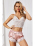 EFAYN.RO Pijama sexy dama set 2 piese top bretele reglabile si pantaloni scurti model jucaus incitant EFAYN - Pled.ro