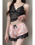 EFAYN.RO Pijama sexy dama set 2 piese top bretele reglabile si pantaloni scurti model mystic love EFAYN - Pled.ro