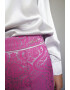 ELEY DESIGN Pantaloni crop cu model paisley - Pled.ro