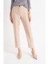 EMME Pantaloni crop cu pensa Bacino - Pled.ro