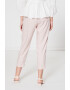 EMME Pantaloni crop cu talie inalta Danubio - Pled.ro