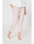 EMME Pantaloni crop cu talie inalta Danubio - Pled.ro