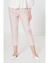 EMME Pantaloni crop cu talie inalta Danubio - Pled.ro