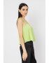 EMME Top crop cu bretele late Arezzo - Pled.ro