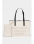 Emporio Armani Geanta shopper de piele ecologica cu logo supradimensionat - Pled.ro