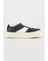 Emporio Armani Pantofi sport low-top de piele cu segmente laterale contrastante - Pled.ro