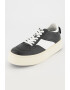 Emporio Armani Pantofi sport low-top de piele cu segmente laterale contrastante - Pled.ro