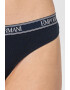 Emporio Armani Underwear Set de chiloti brazilieni cu banda cu imprimeu logo in talie - 2 perechi - Pled.ro