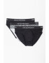 Emporio Armani Underwear Set de chiloti de bumbac cu banda logo in talie - 3 perechi - Pled.ro