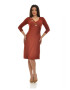 Eranthe 888113088-Rochie Dama Rosie Petrecuta - Pled.ro