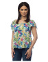 Eranthe 888113269-Bluza multicolora dama model floral - Pled.ro