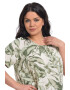 Eranthe 888140575-Bluza Dama Model Floral Verde - Pled.ro