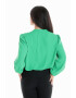 Eranthe 888144255-Bluza Dama cu Maneca lunga Ampla cu Funda Verde - Pled.ro