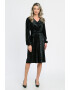 Eranthe 888144270-Rochie Medie Dama PQ85C Neagra - Pled.ro