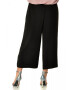 Eranthe Pantalon 3/4 de dama negri - Pled.ro