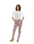 Eranthe Pantaloni drepti paisley - floral - Pled.ro