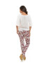 Eranthe Pantaloni drepti paisley - floral - Pled.ro