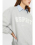 Esprit Bluza sport supradimensionata cu logo - Pled.ro